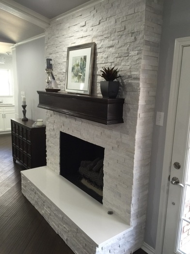 Arctic White Stacked Stone Ledger | Natural Stone US