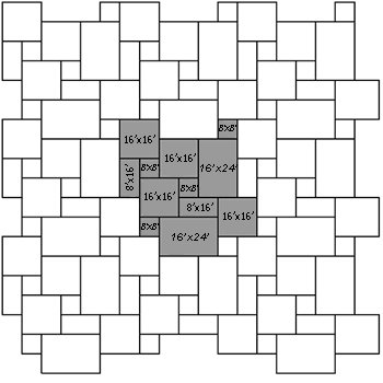 pattern french tile flooring layout patio travertine stones backyard starting