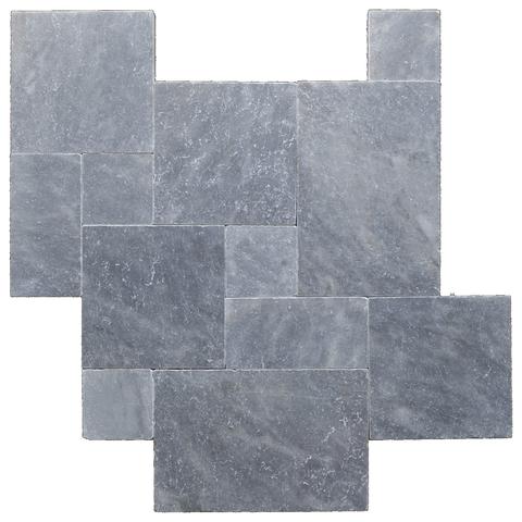 King BlueStone Tumbled French (Versailles) Pattern Marble Tile King BlueStone Marble Tumbled French (Versailles) Pattern Tile