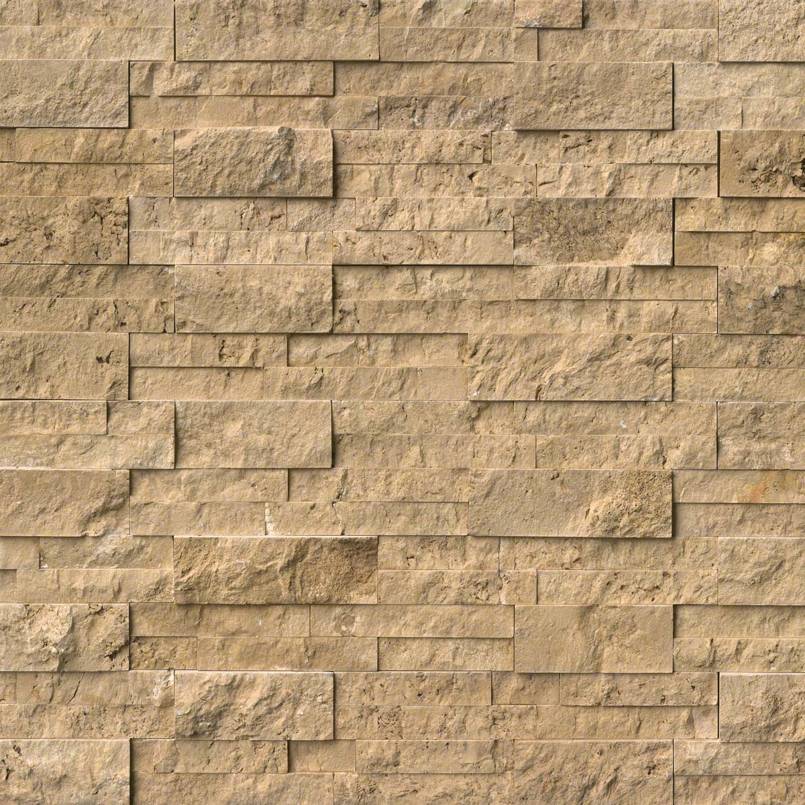 Noche Travertine Stacked Stone Panels Noche Travertine Stacked Stone Panels