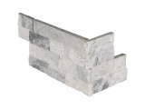 Alaska Gray Stacked Stone Ledger Panel Corner LPNLMALAGRY618COR