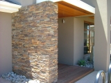 California Gold Stacked Stone Panels side wall veneer siding Tracy