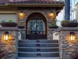 Canyon Creek MSI Stacked Stone Ledger Veneer Panels Exterior Walls and Posts Atherton