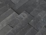 MS Internatioal Premium Black Slate Ledger Stone Panel LPNLMGLAGRY624