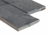 Premium Black Slate Stone Ledger Panel LPNLMGLAGRY624