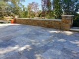 Silver Travertine Deck Patio Pavers San Jose