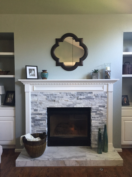 Ledger Stone Panels, Stone Tile Fireplace Pictures