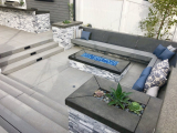 Alaska-Gray-marble-ledger-stone-veneer-San-Jose-patio-retaining-wall