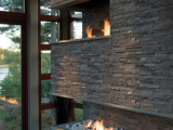 Coal Canyon Ledger for fireplace Stacked Stone Veneer  San Jose