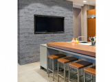 MS International Glacial Black Stacked Stone Marble Wall Tile Ledger Panel LPNLMGLAGRY624