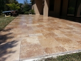 Noce travertine outdoor patio stone pavers san ramon