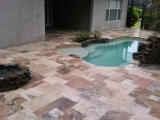 Scabos travertine pavers versailles pattern patio stone pavers