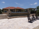 Tuscany Walnut travertine outdoor french pavers pavers los altos